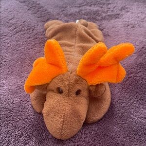 Chocolate the‎ Moose Beanie Baby no name tag